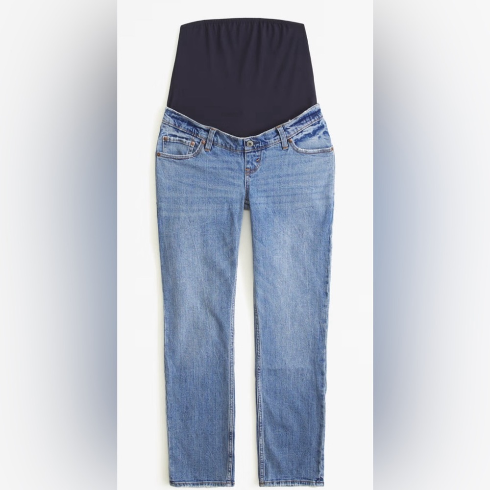 Abercrombie & Fitch Ankle Straight Maternity Denim size 14 NWT